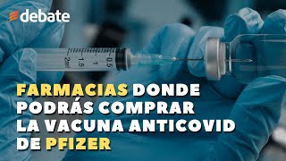 Lista de farmacias en México donde podrás comprar la vacuna anticovid de Pfizer contra el COVID19 [upl. by Naltiac759]