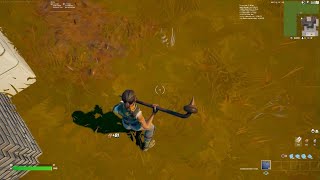 Fortnite GAFFI STICK Pickaxe ingame [upl. by Edroi115]