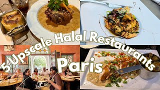 Paris  Top 5 Upscale Halal Restaurants 2023 [upl. by Nudd212]