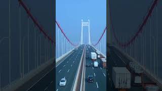 Maanshan Yangtze River Bridge travel Yangtze River Bridge bridges [upl. by Aholah]