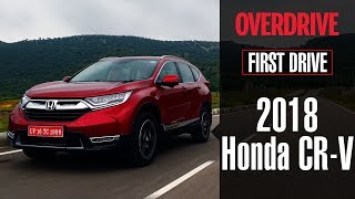 2018 Honda CRV diesel  First Drive Review  OVERDRIVE [upl. by Nunci235]