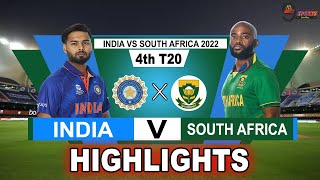 IND vs SA 4th T20 HIGHLIGHTS 2022  INDIA vs SOUTH AFRICA 4th T20 HIGHLIGHTS 2022 [upl. by Ahsirt]