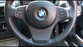 DIY removal of BMW steering wheel in under 2 minutes [upl. by Fugazy]