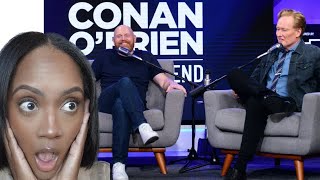 FIRST TIME REACTING TO  BILL BURR MAKES FUN OF CONANS SHOES REACTION [upl. by Kirbie457]