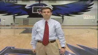 Reporter makes amazing half court shot [upl. by Ihcas]