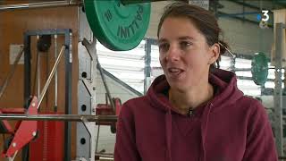 Charline Picon aux championnats dEurope de planche à voile à Palma de Majorque en Espagne [upl. by Haet]