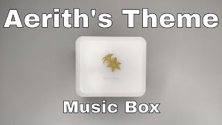 Final Fantasy VII  Aerith Aeris Theme  Music Box Music Only [upl. by Atinnod]