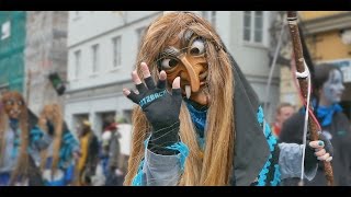 43 Gmünder Fasnetsumzug  Schwäbisch Gmünd 2017  Faschingsumzug  Hexen Special [upl. by Nwahsem]