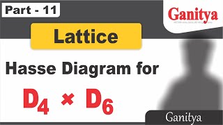 11 Hasse Diagram for D4 into D6  Product of Lattice  Discrete Mathematics  BSc  Prince Bhawar [upl. by Flowers]