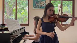 ABRSM Grade 6 Violin Exam 2024 A2 Allegro 英国皇家小提琴6级 [upl. by Arola]