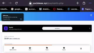 Social earn paga 💵  Prueba de pago [upl. by Omarr519]