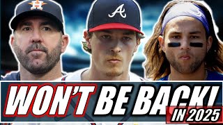 5 MLB Players That Wont Be Back With Their Current Team In 2025 [upl. by Sabelle]