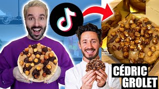 Ces RECETTES TIKTOK sont incroyables biscuit Cédric Grolet  CARL IS COOKING [upl. by Kilmarx]