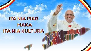 PAPA FRANCISCO HALO DIALOGU RELIGIOZU SIRA IHA KATEDRAL DILI [upl. by Llesig]