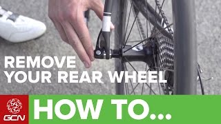 How To Remove And Replace Your Rear Wheel [upl. by Schmidt]