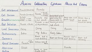 Plant hormones  auxins gibberellins cytokinins ethylene abscisic acid [upl. by Yve321]