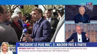 quotPrésident le plus nulquot E Macron pris à Partie en Alsace [upl. by Awram]