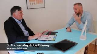 Dr Michael May and Joe Ottaway discuss Joes second hair transplant [upl. by Tjon]