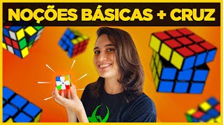 Como MONTAR o CUBO MÁGICO  TUTORIAL FÁCIL e SIMPLES  Noções Básicas  PASSO 1 Cruz [upl. by Ardnaxela]