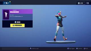 NEW CRACKDOWN DANCE EMOTE FORTNITE BATTLE ROYALE [upl. by Barbabra]