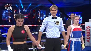 EFSANE KATIE TAYLORI DÖVEN TÜRK KIZI Gülsüm Tatar vs Svitlana Vaskevych Profesyonel Boks Maçı [upl. by Ummersen]