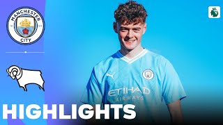 Manchester City vs Derby County  Highlights  U18 Premier League 27012024 [upl. by Yul]