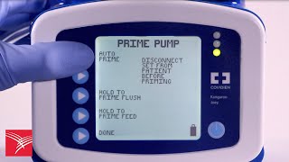 Priming the Kangaroo™ ePump Enteral Feeding Pump for feeding and flushing [upl. by Marne]