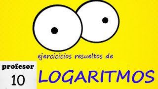 ejercicio resuelto de ecuaciones logarítmicas 3avi [upl. by Ytsirk798]