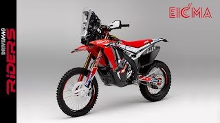 Honda CRF450L Rally Concept  Walkaround [upl. by Larimer502]