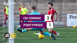 Uchafbwyntiau  Highlights Cei Connah 31 Pontypridd  JD Cymru Premier [upl. by Cost161]