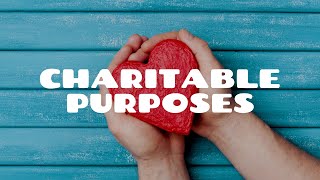 Introduction to Charitable Purposes  Equity amp Trusts [upl. by Salman482]