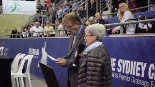 Garry Wilkinson retires from commentating at the Sydney CDI [upl. by Ycnay86]