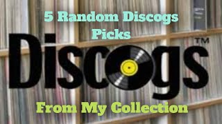 Vinyl Community 5 Random Discogs Picks From My Collection [upl. by Nosdivad987]