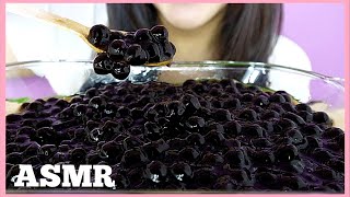 ASMR TAPIOCA Pearls 타피오카 펄 BOBA 리얼사운드  Eating Sounds  Eating Show  Mukbang 먹방  Yoojin Eats [upl. by Ricoriki]