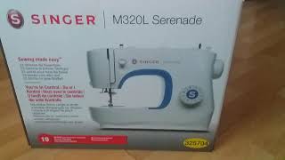 New Singer Machine M320L Serenade from Lidl [upl. by Brien]