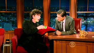 Neil Gaiman on Craig Ferguson Oct 31 2011 [upl. by Harolda39]