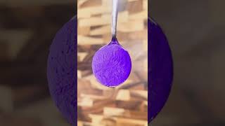 No sugar No Gelatine No bake Chocolate shell in 1 minute chocolate ube [upl. by Nylave]