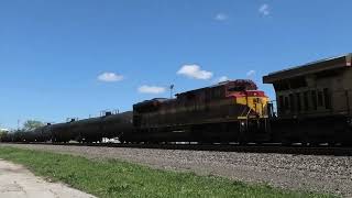 UP 7916 West in Princeton IL 43024 [upl. by Roon]