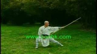 Shaolin 36 Form Cudgel Staff KF612 coohk [upl. by Acirderf960]