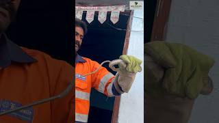 snake bite Rescue from checkered keelback snake snakesaver shortsvideo viralvideo snakebite hzl [upl. by Kassab]