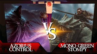 Torneo Pioneer Final  Azorius Spirits Vs Mono Green Stompy [upl. by Yllom]