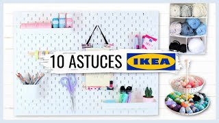 10 ASTUCES DE RANGEMENT IKEA [upl. by Umeh]