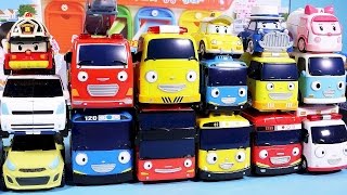 Tayo bus and Robocar Poli car toys [upl. by Emelia]