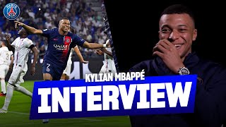 𝐈𝐍𝐓𝐄𝐑𝐕𝐈𝐄𝐖  Kylian Mbappé talks about his best goals with Paris 🔴🔵 [upl. by Aneral]