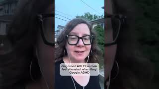 Why it’s so alienating when ADHD women google ADHD￼ [upl. by Akimat413]