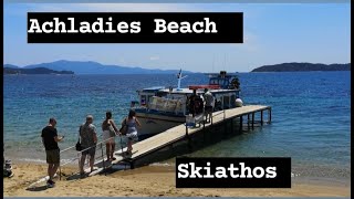 Skiathos Achladies Beach Greece May 2024 [upl. by Aliban600]