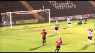 Free Kick Howler  Chelmsford City at Hayes amp Yeading Utd [upl. by Cullie]