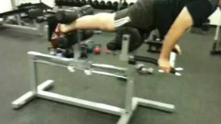 York Barbell STS Glute Ham Bench GHD [upl. by Neelsaj882]