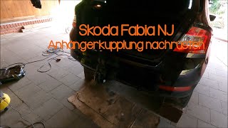 Skoda Fabia NJ Anhängerkupplung nachrüsten [upl. by Trudnak627]