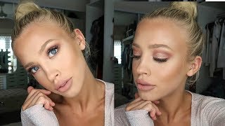 SOFT ROSE GOLD EYESHADOW  makeup tutorial [upl. by Gris]